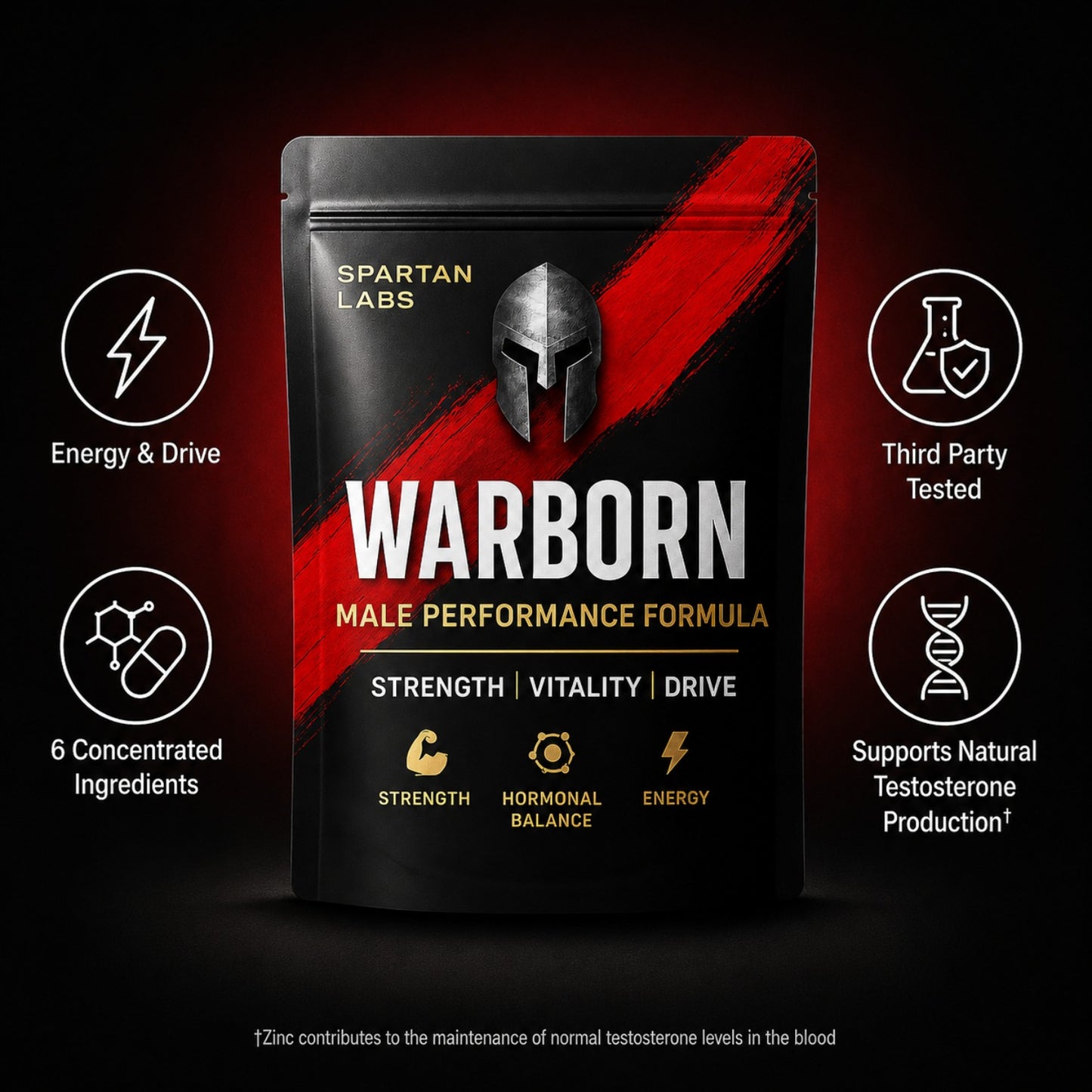 Warborn: Male Performance Formula