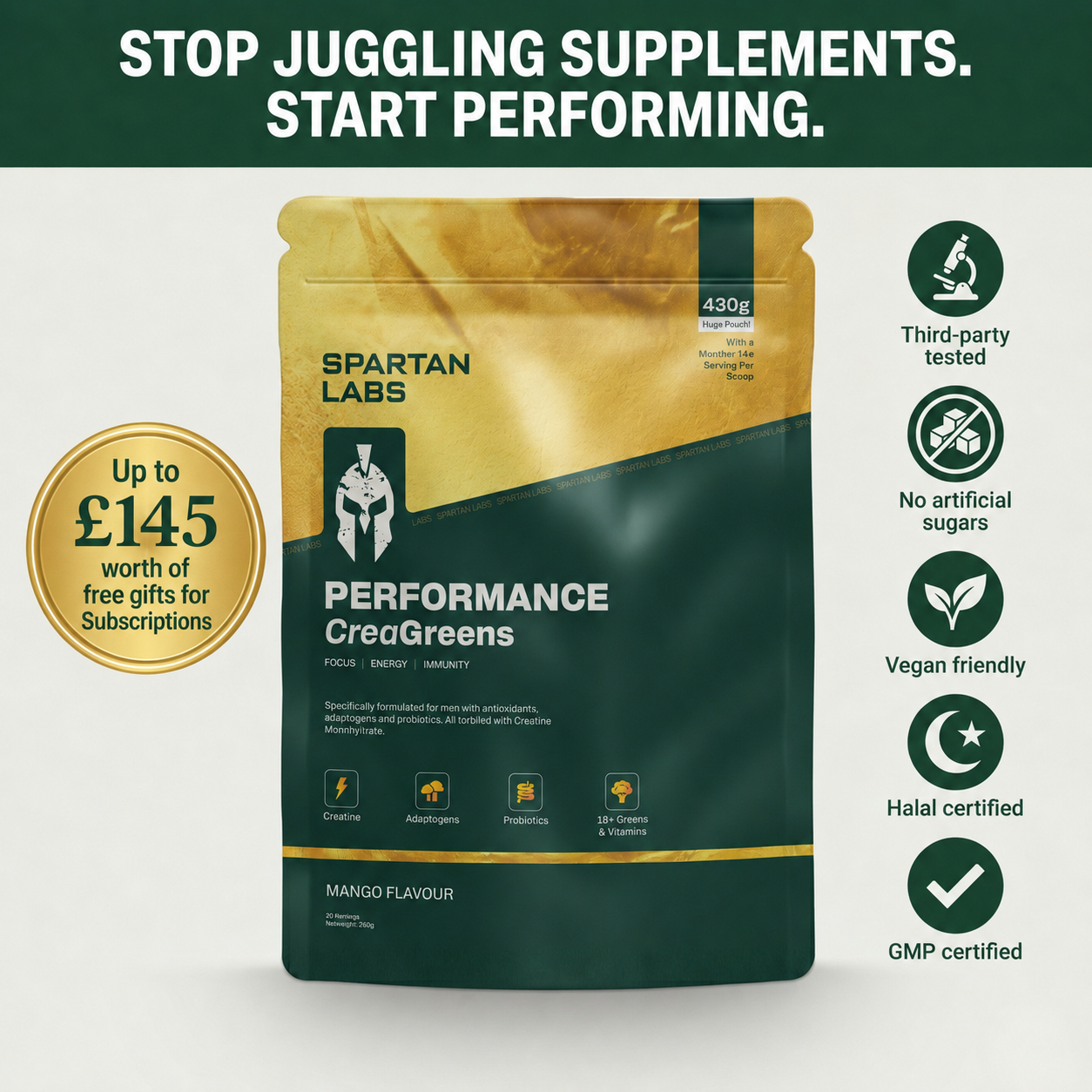 Performance CreaGreens™